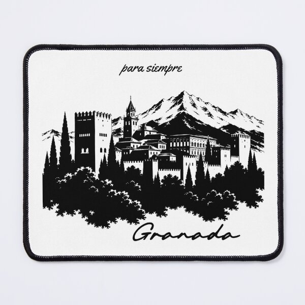 Item preview, Granada Forever – Skyline Alhambra and Sierra Nevada designed and sold by TrazoLibreCo7.