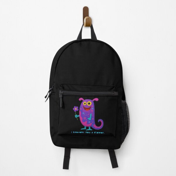 Item preview, I Brought You a Flower - Cute Colorful Monster designed and sold by PatykArt.