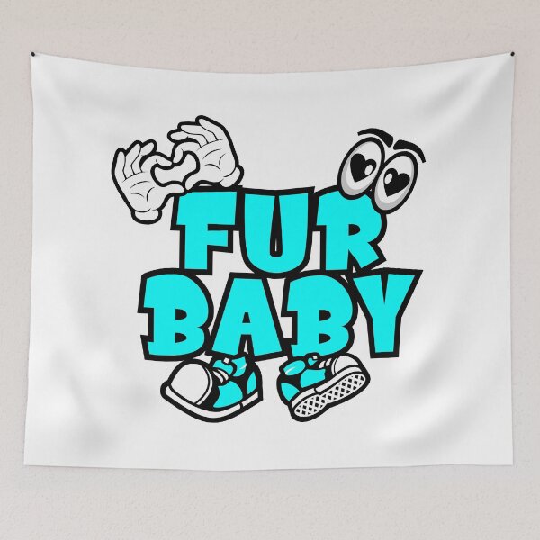 Item preview, FUR BABY - PETS Comic Character Bold Urban designed and sold by NFTWords.