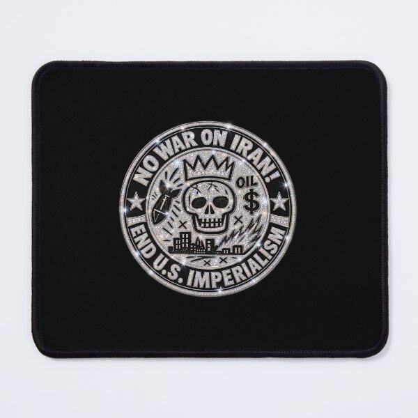 Item preview, No War on Iran! End U.S. Imperialism (Diamond Version) designed and sold by DIRTYDUNNZ.