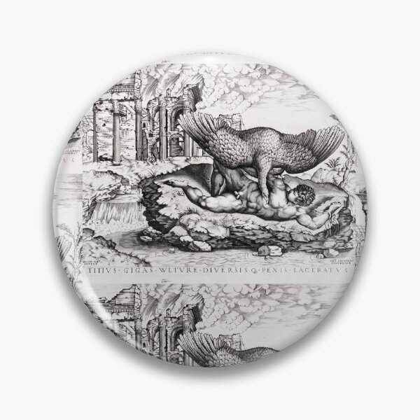 Item preview, Punishment of Tityus Vulture Myth designed and sold by artofuniverse.