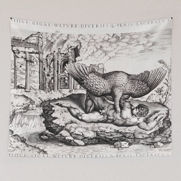 Item preview, Punishment of Tityus Vulture Myth designed and sold by artofuniverse.