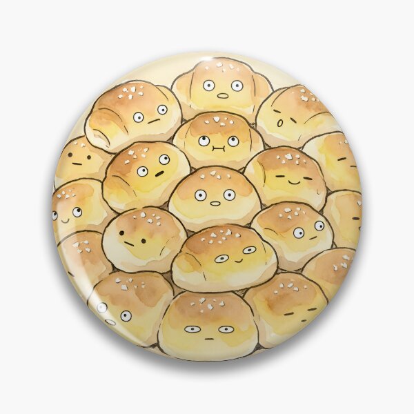 Item preview, Cute Salt Bread Rolls Kawaii Shio Pan Bakery Graphic designed and sold by DuckOddity.