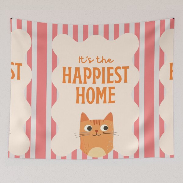 Item preview, Wild & Colorful cute cat  designed and sold by Rooted & Co.