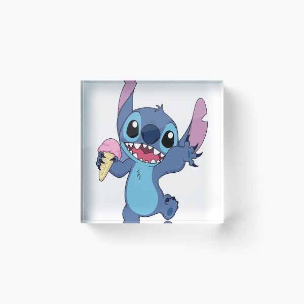 Item preview, Lilo And Stitch Eat Ice Cream designed and sold by linchuoiy.