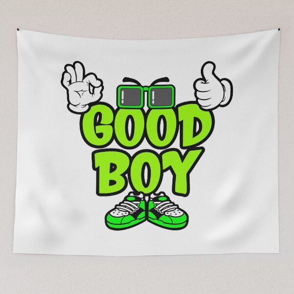 Item preview, GOOD BOY - PETS Design Character Bold Retro designed and sold by NFTWords.