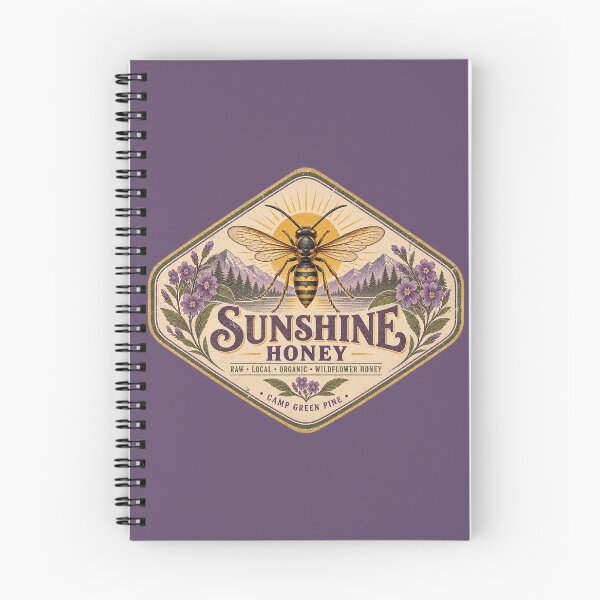 Item preview, Sunshine Honey – Camp Green Pine designed and sold by Pop Pantheon & Trim Team.