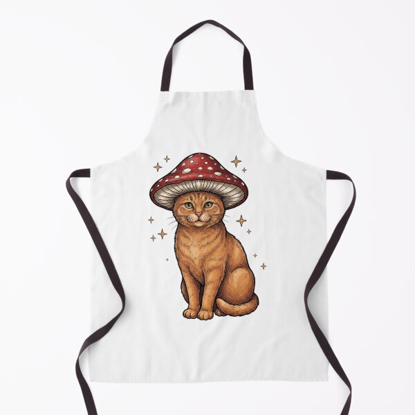 Item preview, Vintage Cat with Red Mushroom designed and sold by SOUFIANE1991.