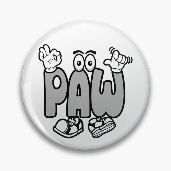 Item preview, PAW - PETS Graffitti Character Bold Retro designed and sold by NFTWords.