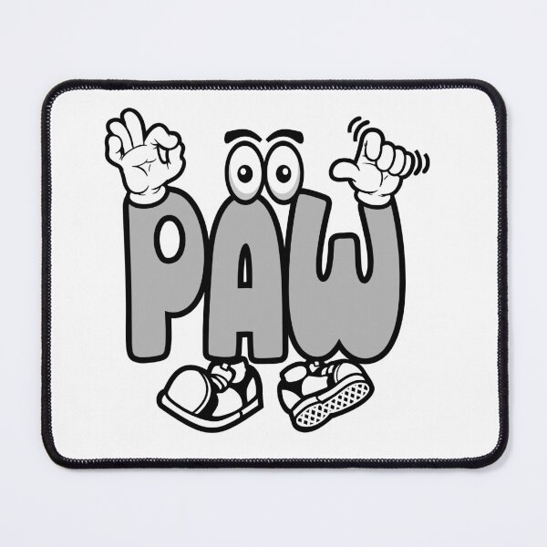 Item preview, PAW - PETS Graffitti Character Bold Retro designed and sold by NFTWords.