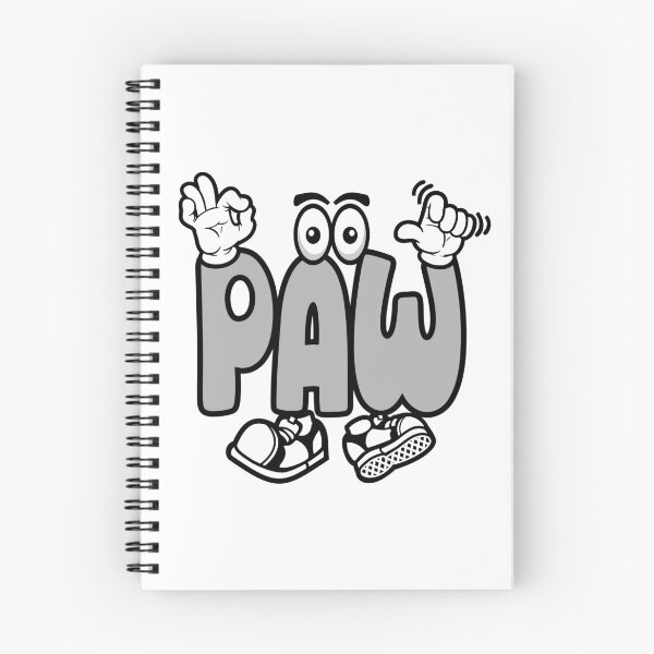 Item preview, PAW - PETS Graffitti Character Bold Retro designed and sold by NFTWords.