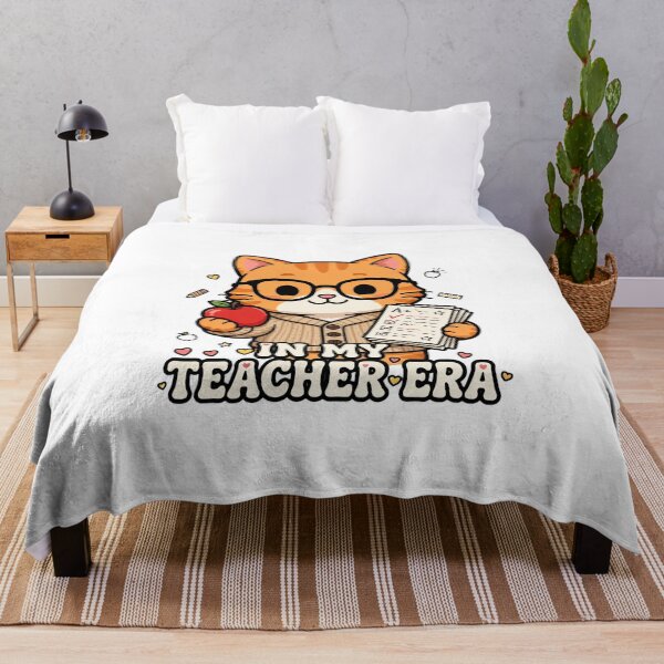 Item preview, In My Teacher Era - Cute Cat Teacher Back To School designed and sold by FBA.