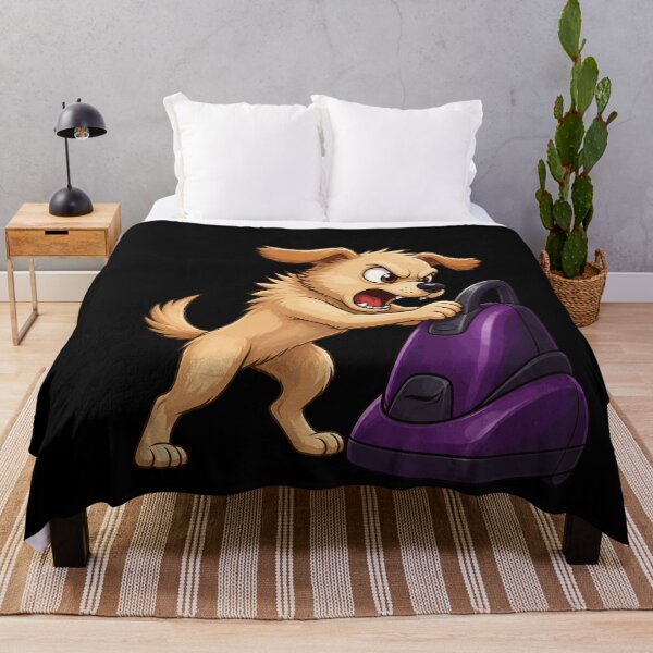 Item preview, Angry Dog Vacuum Cleaner Showdown Funny Design designed and sold by BoyleDesignShop.