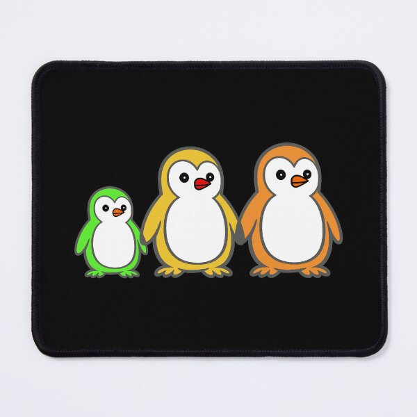 Item preview, Pippo – Little Family | The Four‑Penguin Character Set designed and sold by Pippo-Penguin.