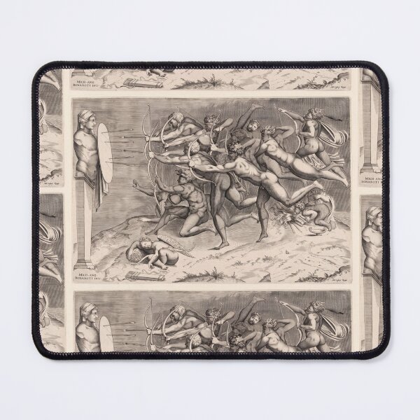 Item preview, Archers Shooting at a Herm designed and sold by artofuniverse.