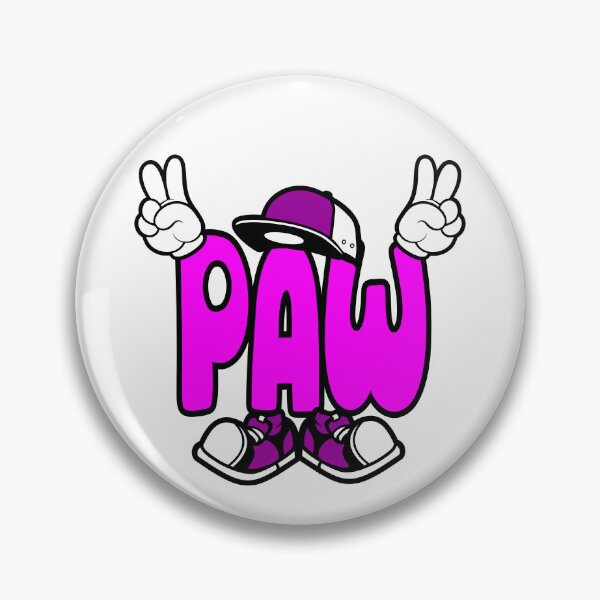 Item preview, PAW - PETS Lettering Comic Words Funny  designed and sold by NFTWords.