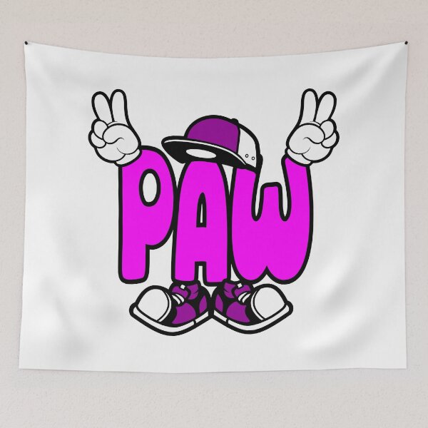 Item preview, PAW - PETS Lettering Comic Words Funny  designed and sold by NFTWords.