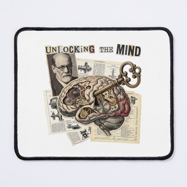 Item preview, Sigmund Freud Psychoanalysis Collage designed and sold by OzzFrequency.