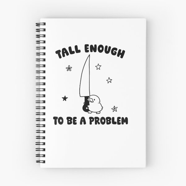 Item preview, Tall Enough to Be a Problem Funny Duck Humor designed and sold by LASTIQUE-dd.