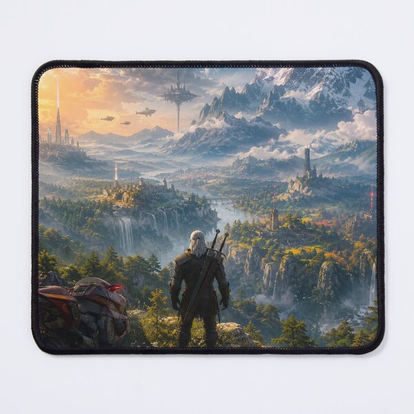 Item preview, Pc gammer / fantasy spotyka się z futurystycznym science fiction designed and sold by SilverWater488.