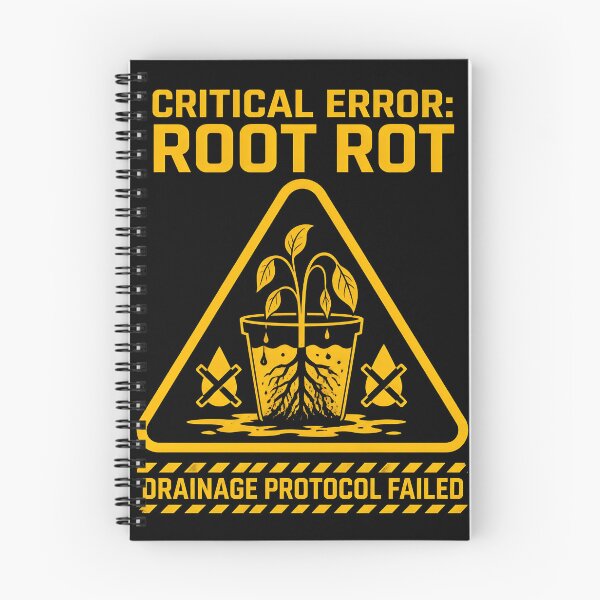 Item preview, Critical Error Root Rot Warning Funny Plant Parent designed and sold by ThirdShiftLab.