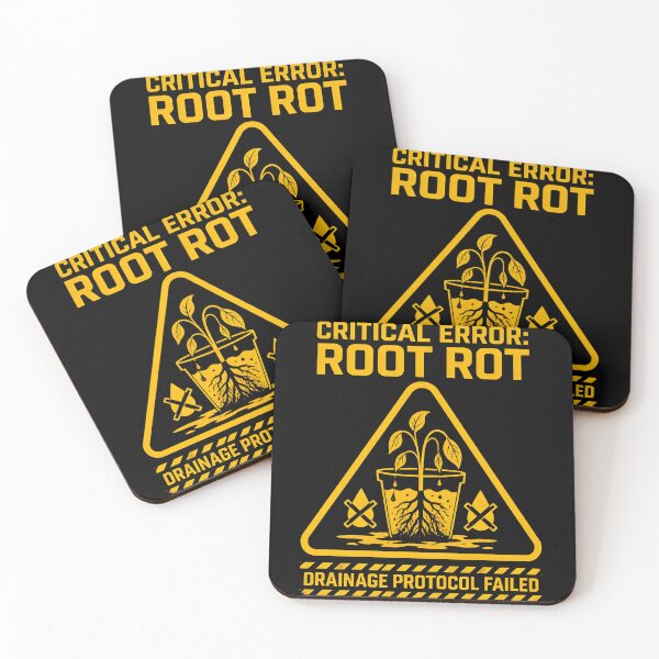 Item preview, Critical Error Root Rot Warning Funny Plant Parent designed and sold by ThirdShiftLab.