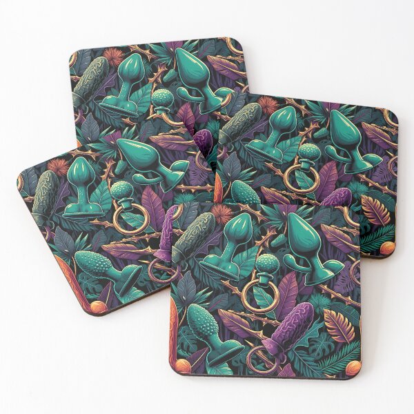 Item preview, Tropical Queer Garden – Gay Botanical Art designed and sold by ZhivanCrimson.