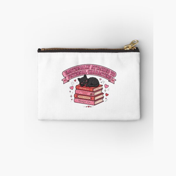 Item preview, Emotionally Attached To Fictional Characters - Funny Bookish Romance Reader designed and sold by FBA.