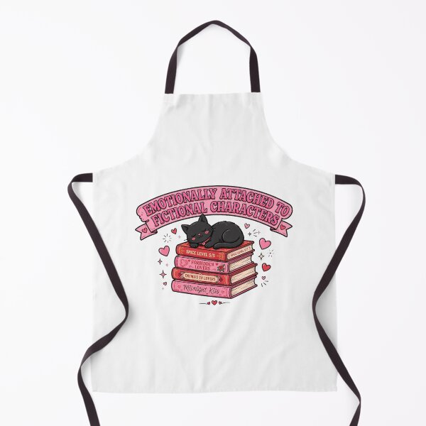 Item preview, Emotionally Attached To Fictional Characters - Funny Bookish Romance Reader designed and sold by FBA.