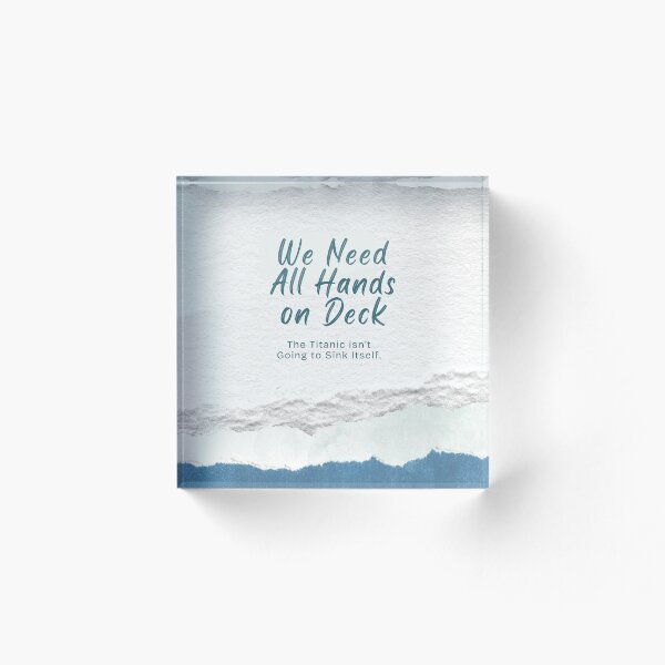 Item preview, All Hands on Deck designed and sold by Valeria-Freeman.