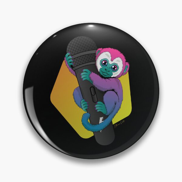 Item preview, Microphone Marmoset - Beast Beats Collection designed and sold by EthianVale.