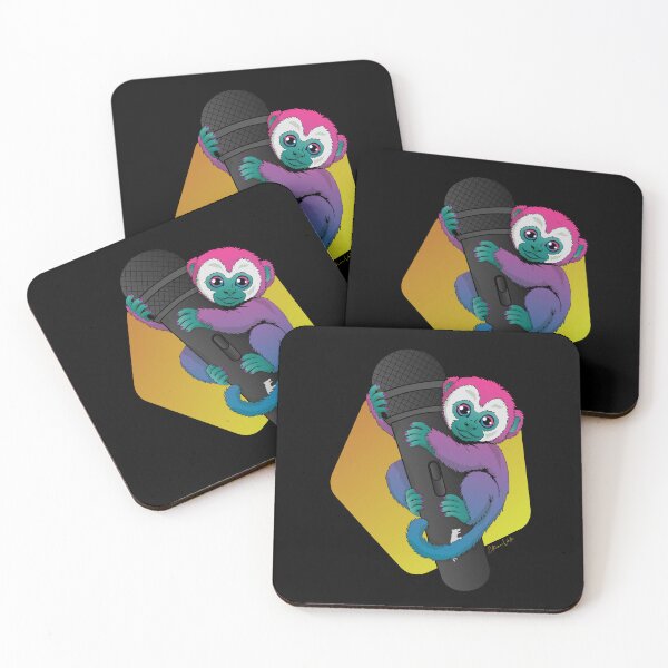 Item preview, Microphone Marmoset - Beast Beats Collection designed and sold by EthianVale.
