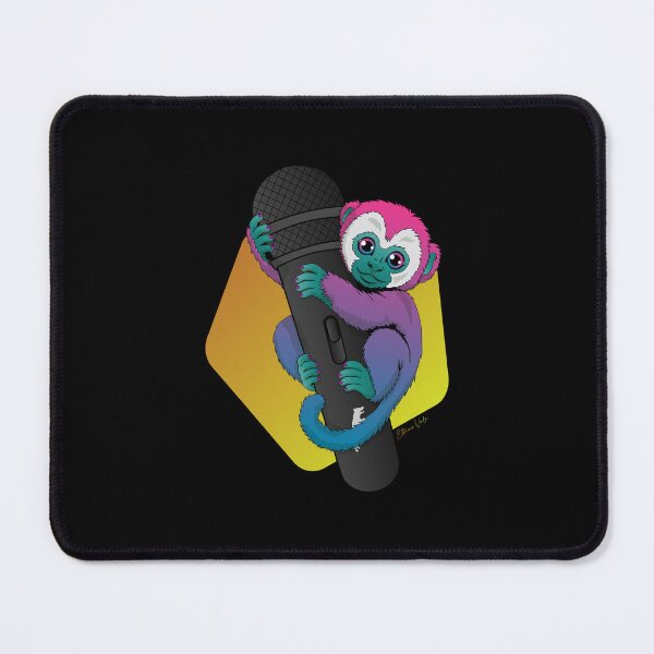 Item preview, Microphone Marmoset - Beast Beats Collection designed and sold by EthianVale.