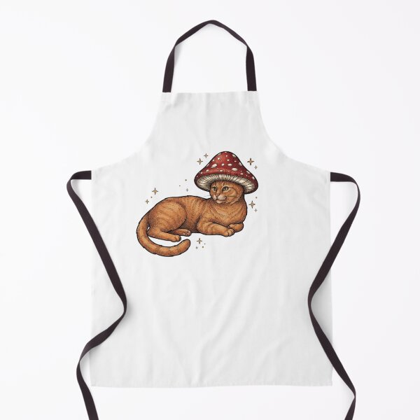 Item preview, Vintage Cat with Red Mushroom designed and sold by SOUFIANE1991.
