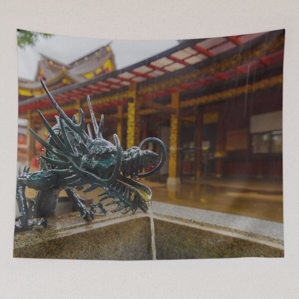 Item preview, Dragon Purification Fountain at Osugi Shrine in Ibaraki, Japan designed and sold by Pix4Japan.