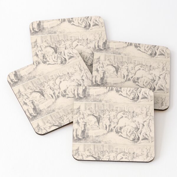 Item preview, Ancient Sacrifice Ritual Classical Scene designed and sold by artofuniverse.