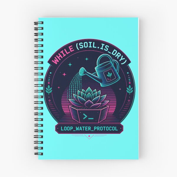 Item preview, While Soil Is Dry Water Funny Programmer Plant Parent designed and sold by ThirdShiftLab.