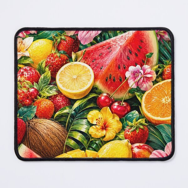 Item preview, Tropical Fruit Garden designed and sold by Gold&pixels.