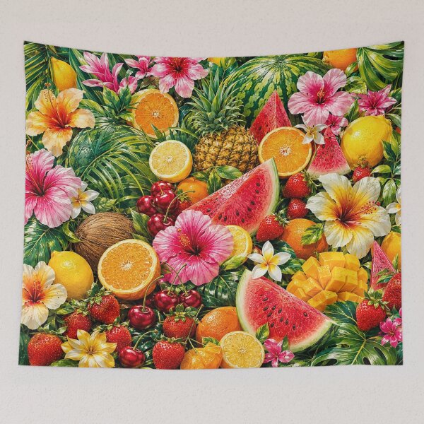 Item preview, Tropical Fruit Garden designed and sold by Gold&pixels.