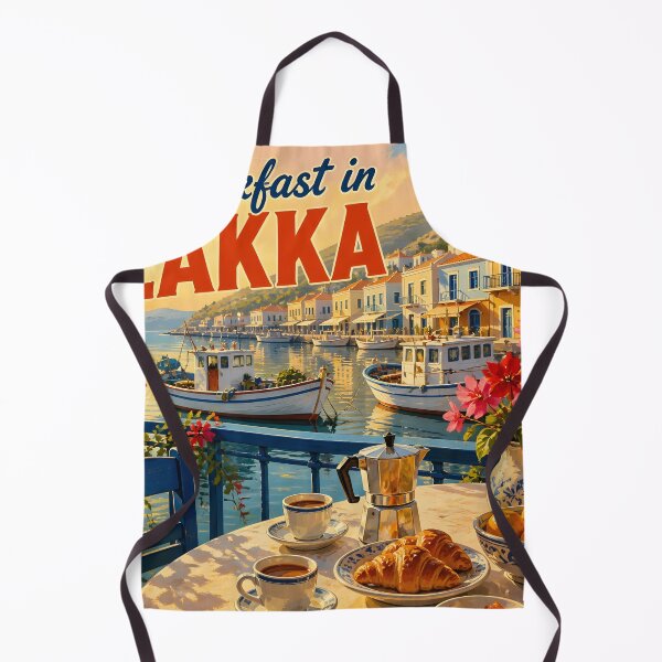 Item preview, Lakka Greece at Breakfast - Scenic Travel Destinations designed and sold by LSVart.