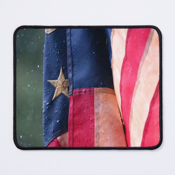 Item preview, Old Glory out in the rain designed and sold by OzzyluArt.