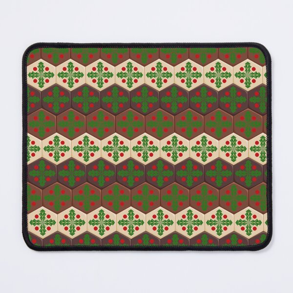 Item preview, Hexagonal chocolates and mistletoe designed and sold by RizikCat.