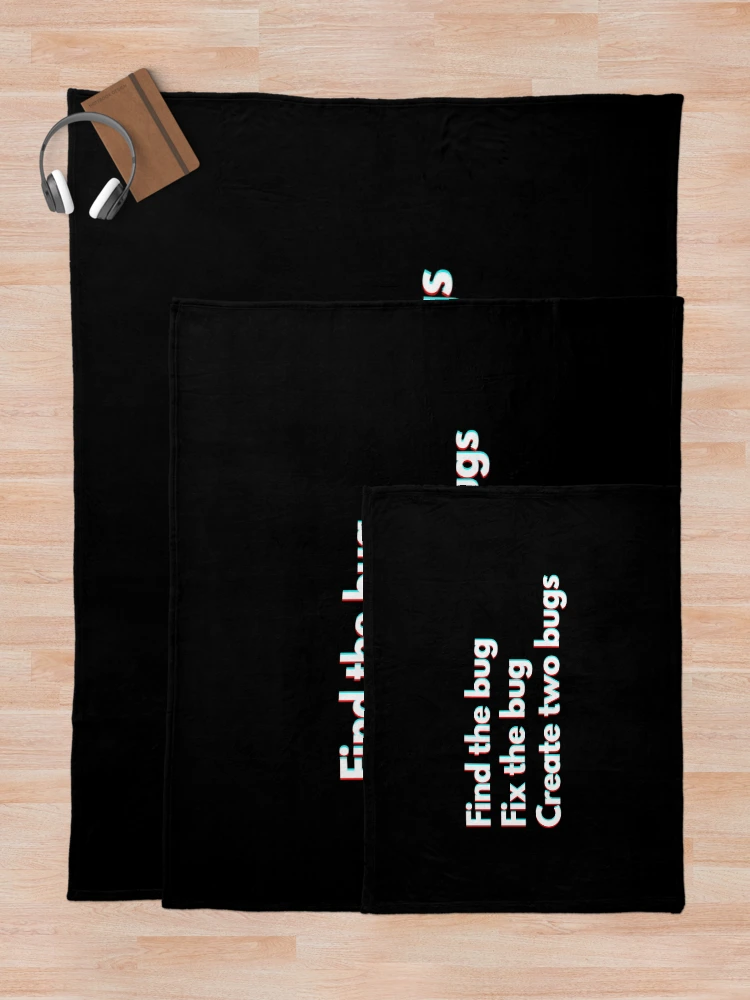 Thumbnail 5 of 6, Throw Blanket, Programmers And Developers Funny Coding designed and sold by CuteLovelyDesigns.
