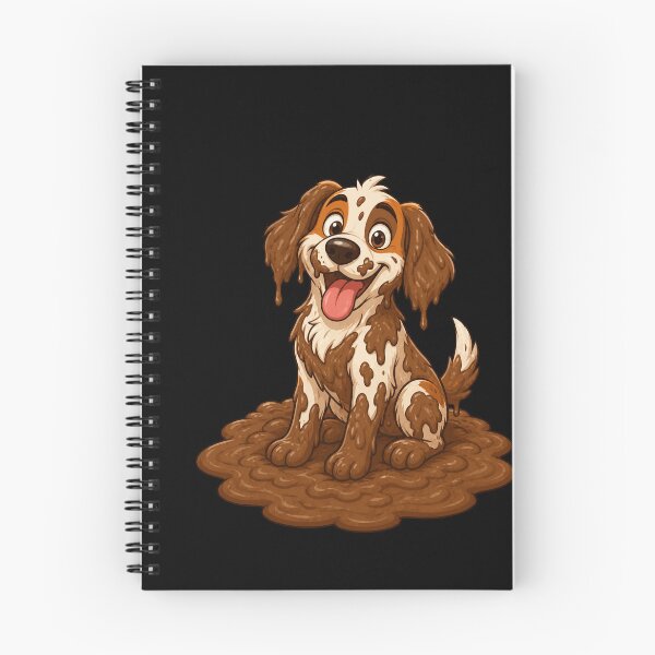 Item preview, Happy Muddy Dog Puddle Champion Funny Design designed and sold by BoyleDesignShop.