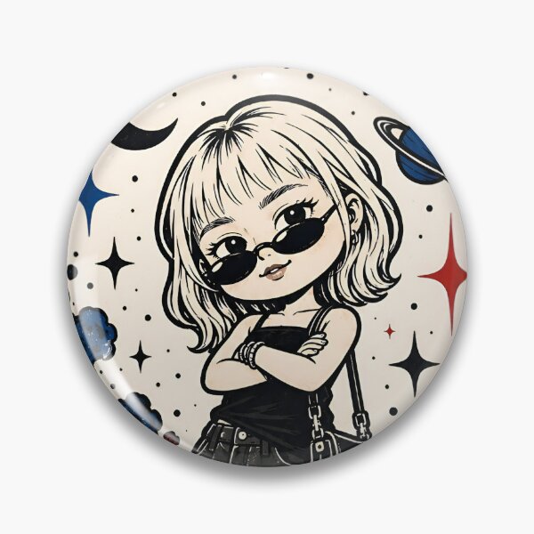 Item preview, Cosmic Y2K Goth Girl designed and sold by Peac7e.