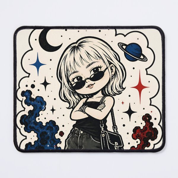 Item preview, Cosmic Y2K Goth Girl designed and sold by Peac7e.