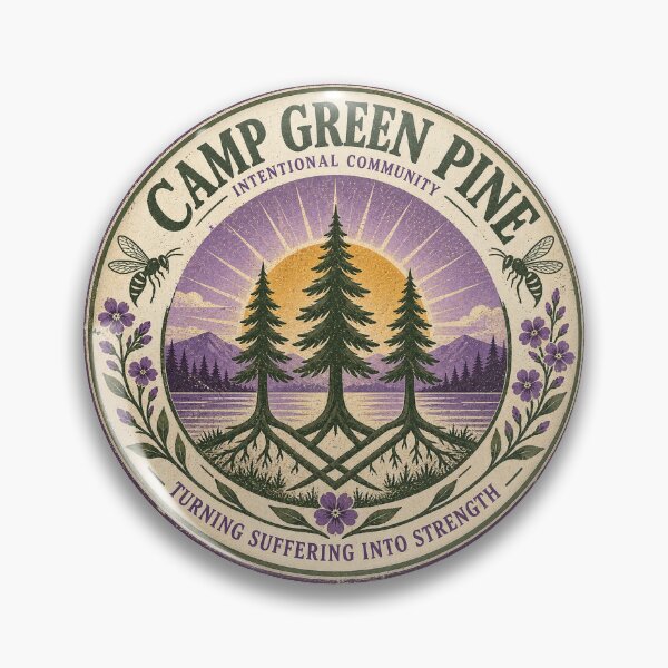 Item preview, Camp Green Pine – Intentional Community designed and sold by Pop Pantheon & Trim Team.