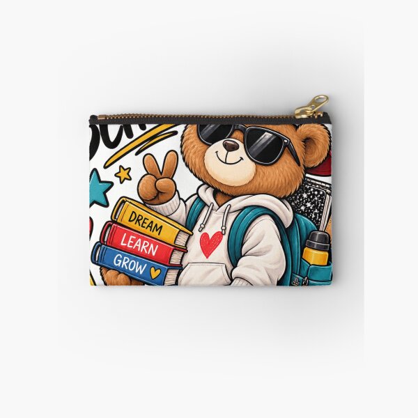 Item preview, Cute Back to School Bear Student Backpack School Supplies Design designed and sold by favoprintaart.