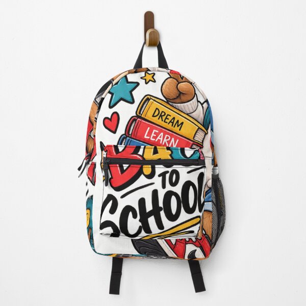 Item preview, Cute Back to School Bear Student Backpack School Supplies Design designed and sold by favoprintaart.