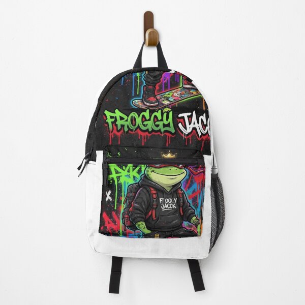 Item preview, FroggyJacck,Frog Street Art. Night Mode Skateboard designed and sold by FroggyJacck.